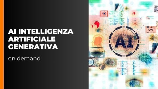 Corso online AI Intelligenza Artificiale Generativa