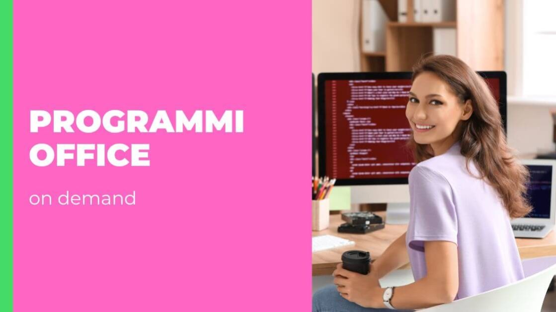 Corso online Programmi Office