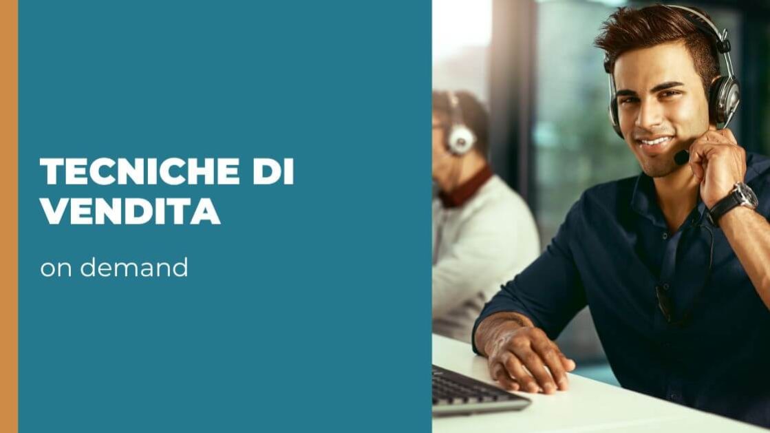 Corso online Tecniche di vendita