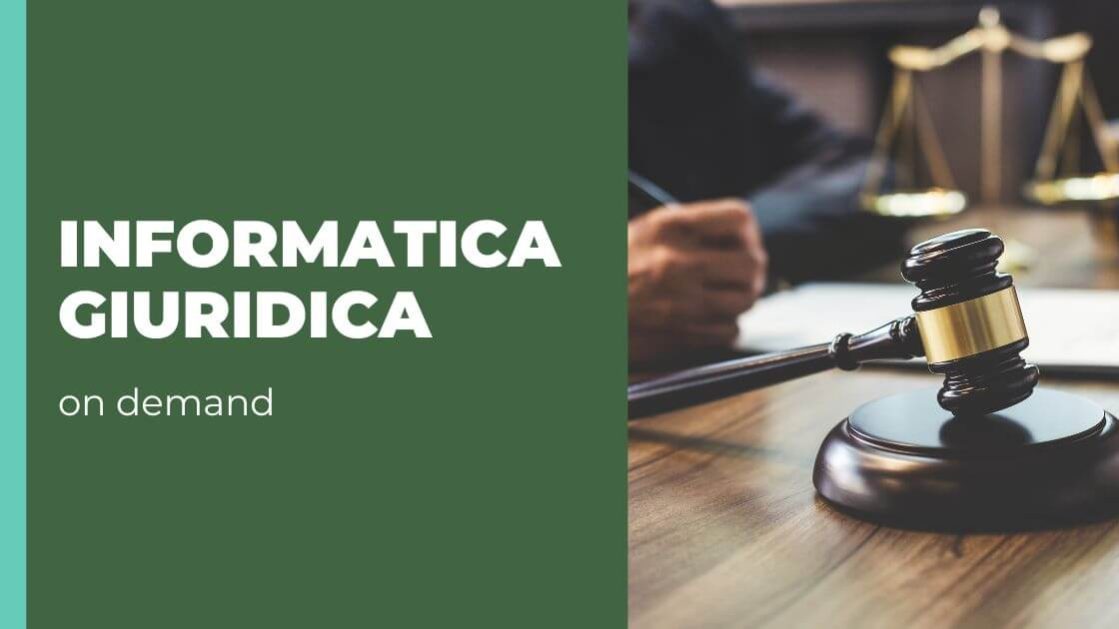 Corso online Informatica giuridica