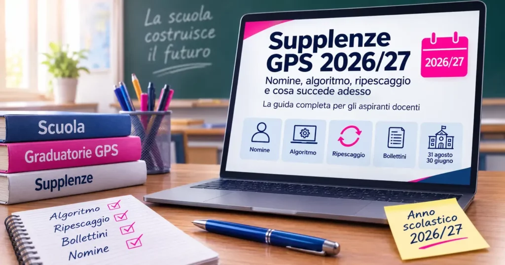 supplenze GPS 2026
